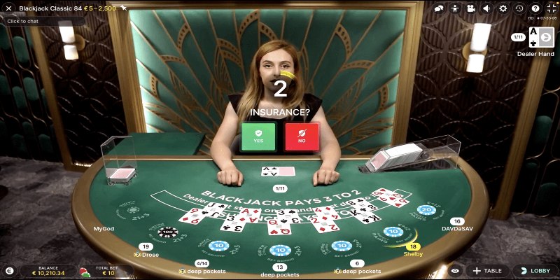 Blackjack Rio66 có nhiều lựa chọn sau khi nhận bài